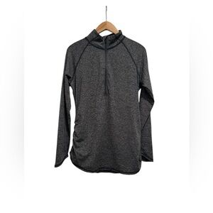 The North Face Motivation Stripe 1/2 Zip Performance Top Womens Size Large